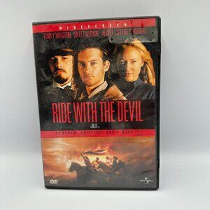 Ride With The Devil Widescreen DVD 1999 Tobey Maguire Jewel Universal